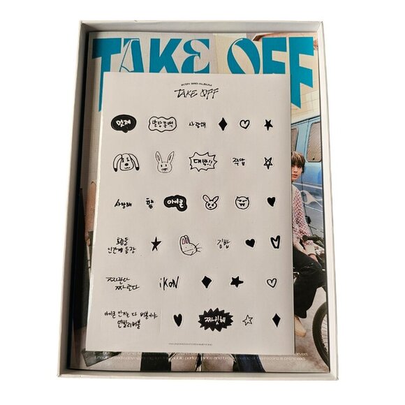 iKON [TAKE OFF] 3rd Full Album TANTARA CD+ Book+Sticker+Poster - Picture 3 of 8